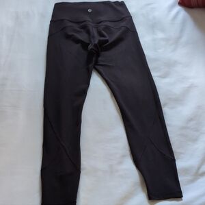 Lululemon Deep Deep Purple High-Waisted Leggings Size 6.